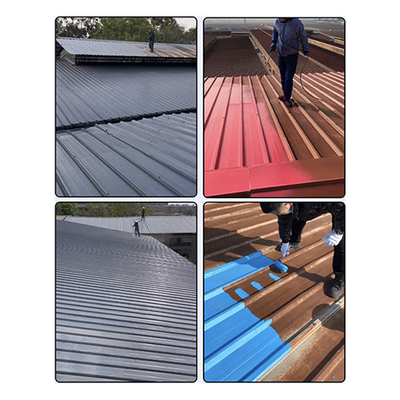Steel Color Tile Refurbished Water Paint OEM Metal Protective Coating Tile Refurbished Rust Proof Paint For Metal